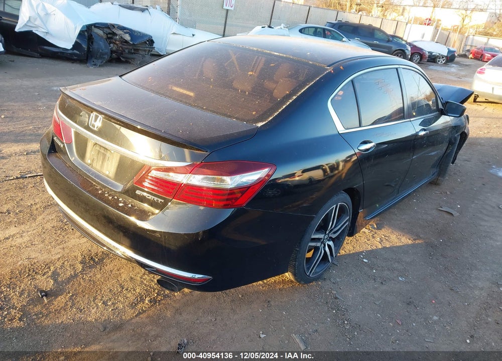 2016 HONDA ACCORD SPORT VIN: 1HGCR2F54GA198377