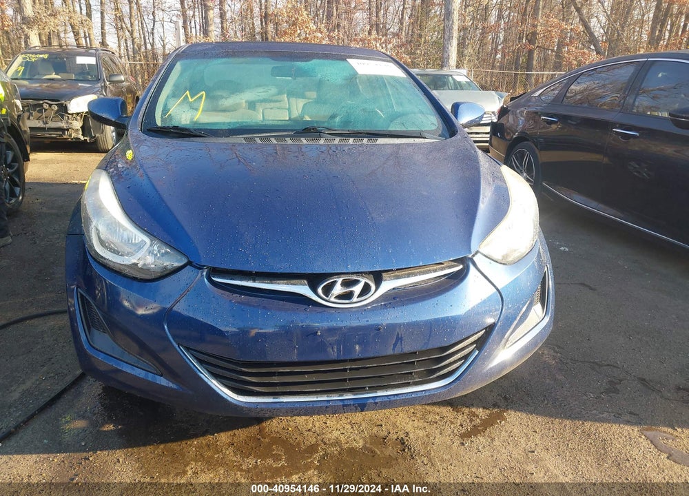 2016 HYUNDAI ELANTRA VALUE EDITION VIN: 5NPDH4AE1GH791728