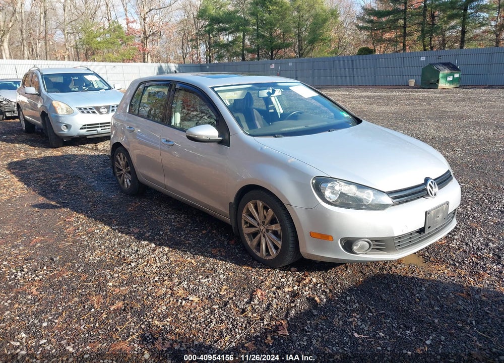 2013 VOLKSWAGEN GOLF 2.0L TDI 4-DOOR VIN: WVWDM7AJ0DW138890