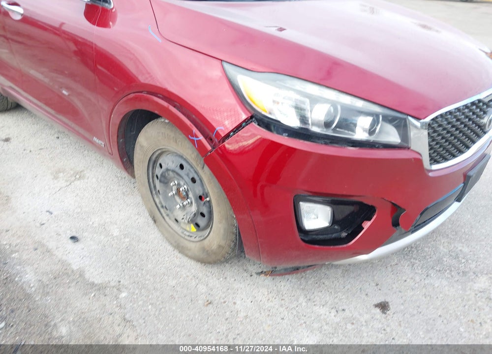 2016 KIA SORENTO 3.3L SX VIN: 5XYPKDA55GG116373