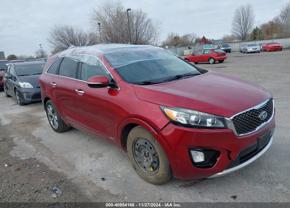 2016 KIA SORENTO 3.3L SX VIN: 5XYPKDA55GG116373