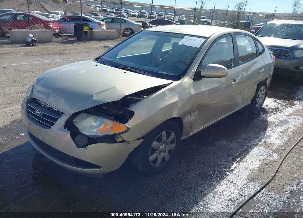 2007 HYUNDAI ELANTRA GLS/LIMITED/SE VIN: KMHDU46DX7U241554