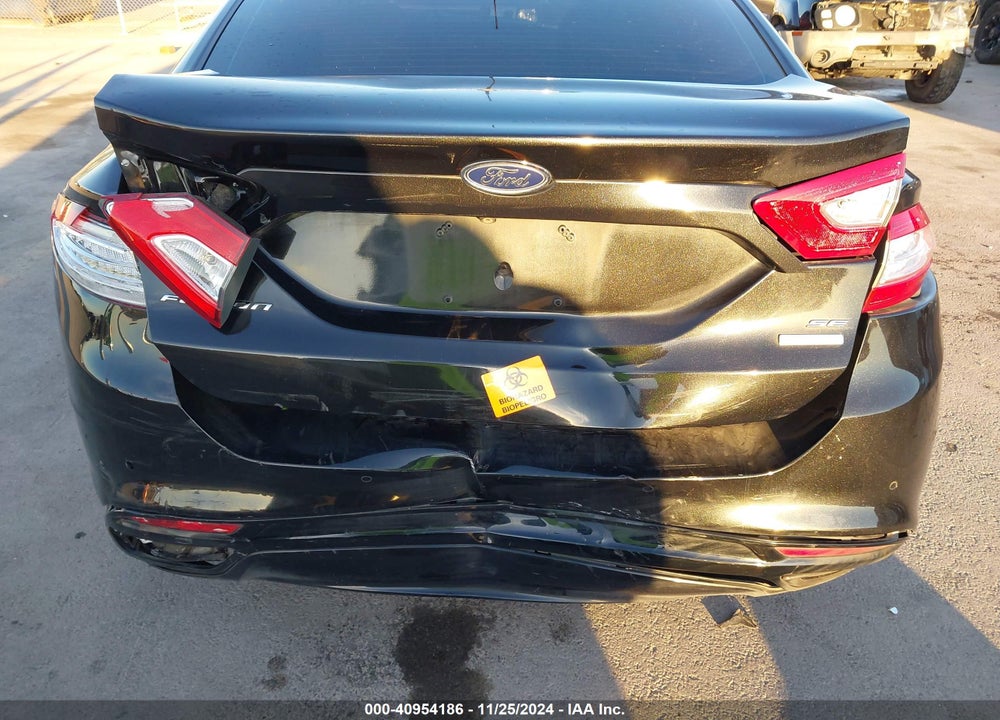 2015 FORD FUSION SE VIN: 3FA6P0H96FR278862