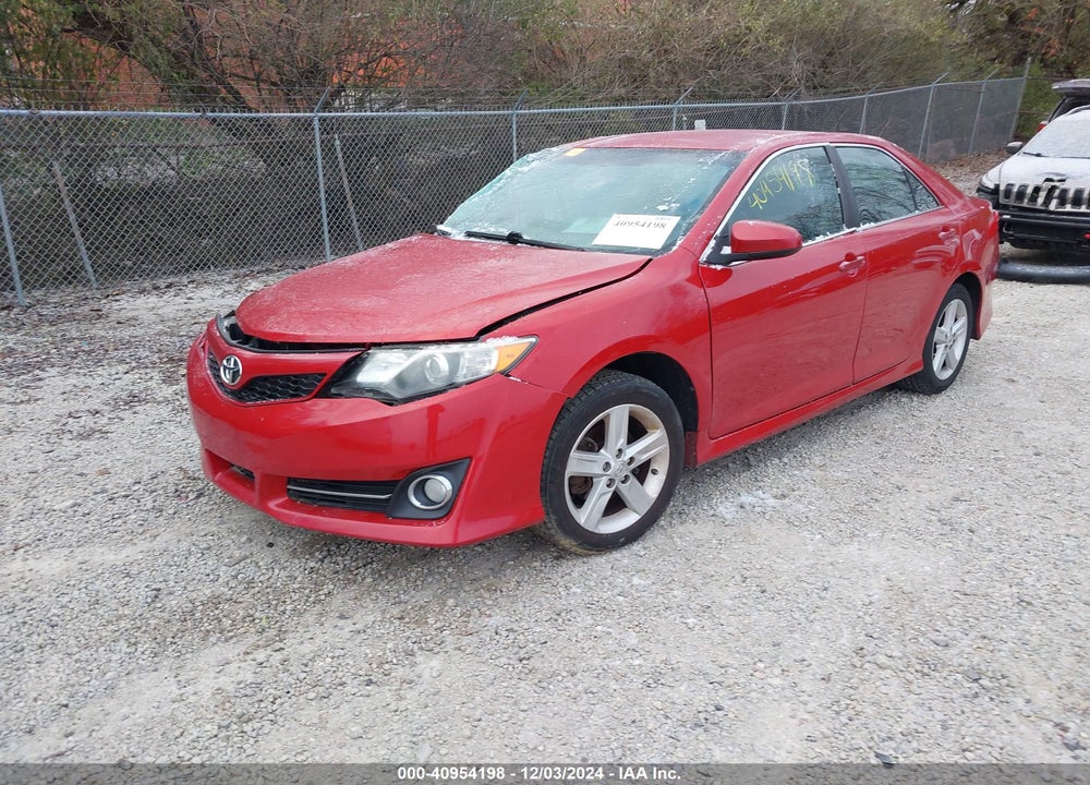2012 TOYOTA CAMRY SE VIN: 4T1BF1FKXCU586205