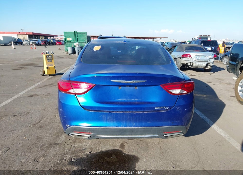 2015 CHRYSLER 200 C VIN: 1C3CCCCG1FN507469