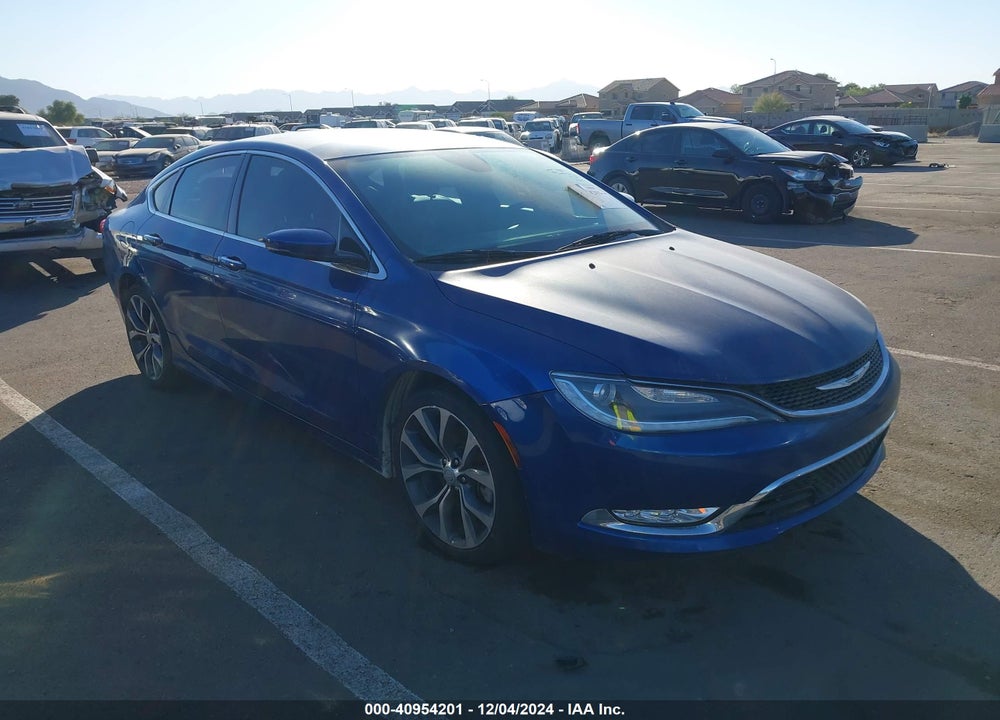 2015 CHRYSLER 200 C VIN: 1C3CCCCG1FN507469