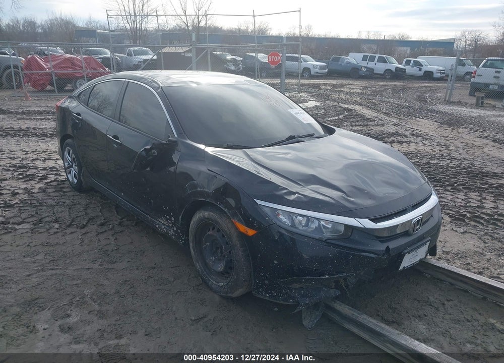 2018 HONDA CIVIC LX VIN: 19XFC2F53JE016783