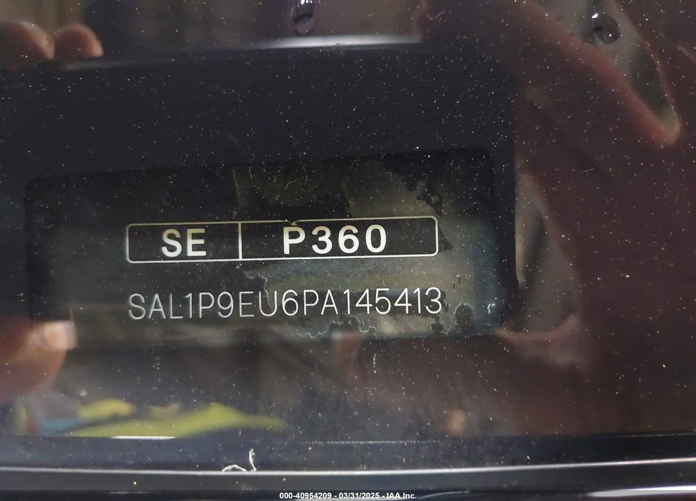 2023 LAND ROVER RANGE ROVER SPORT SE VIN: SAL1P9EU6PA108829