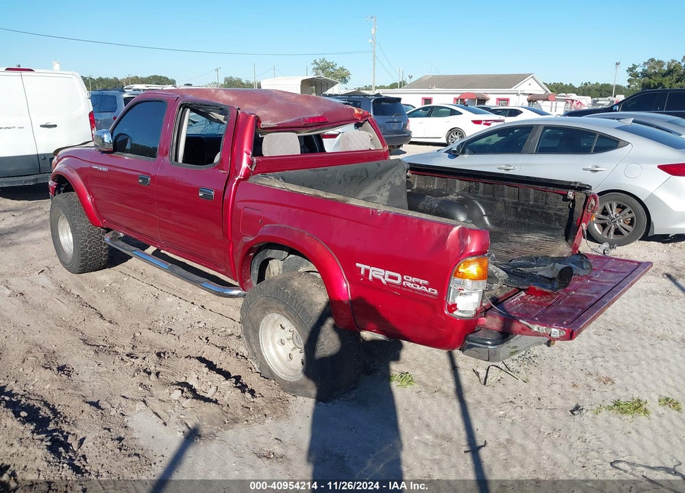 2003 TOYOTA TACOMA PRERUNNER V6 VIN: 5TEGN92N53Z245281