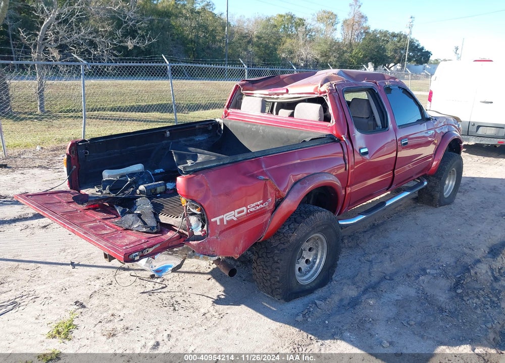 2003 TOYOTA TACOMA PRERUNNER V6 VIN: 5TEGN92N53Z245281
