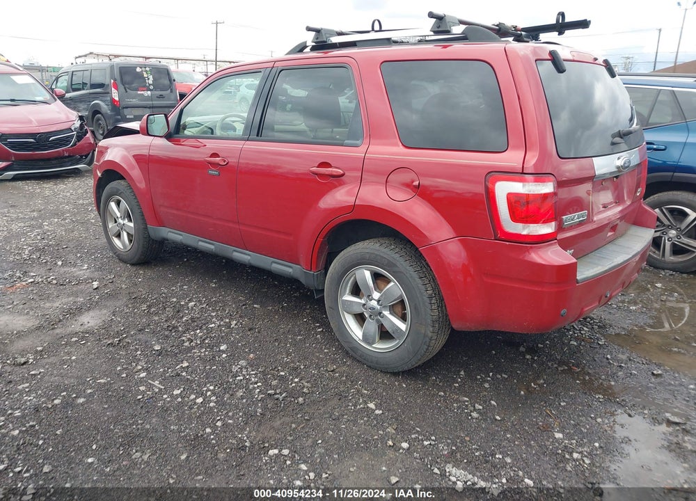 2011 FORD ESCAPE LIMITED VIN: 1FMCU9EG8BKB58732