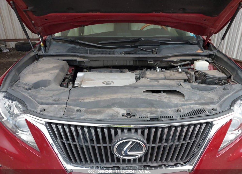 2011 LEXUS RX 350 VIN: 2T2BK1BA0BC100294