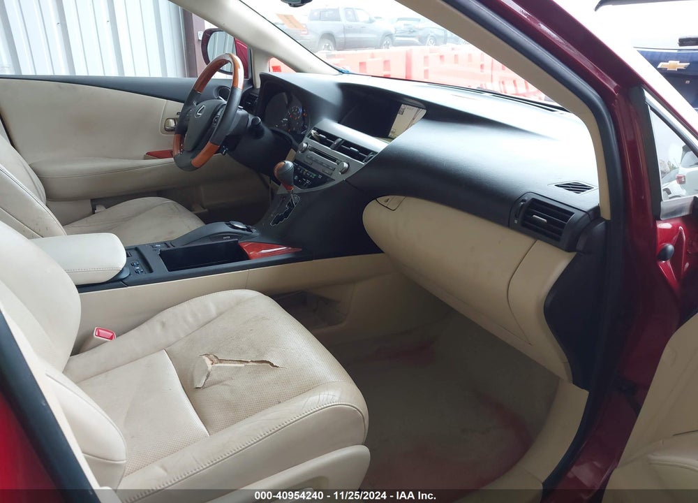 2011 LEXUS RX 350 VIN: 2T2BK1BA0BC100294