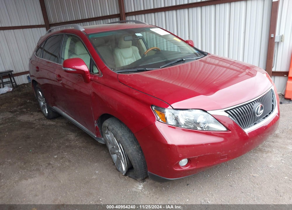 2011 LEXUS RX 350 VIN: 2T2BK1BA0BC100294