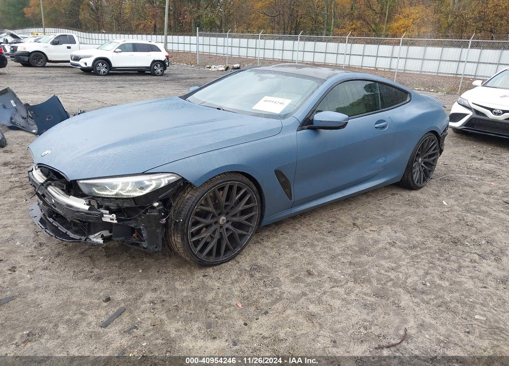2019 BMW M850I XDRIVE VIN: WBABC4C58KBU96698