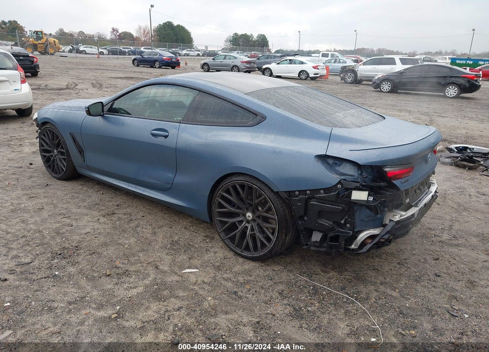 2019 BMW M850I XDRIVE VIN: WBABC4C58KBU96698