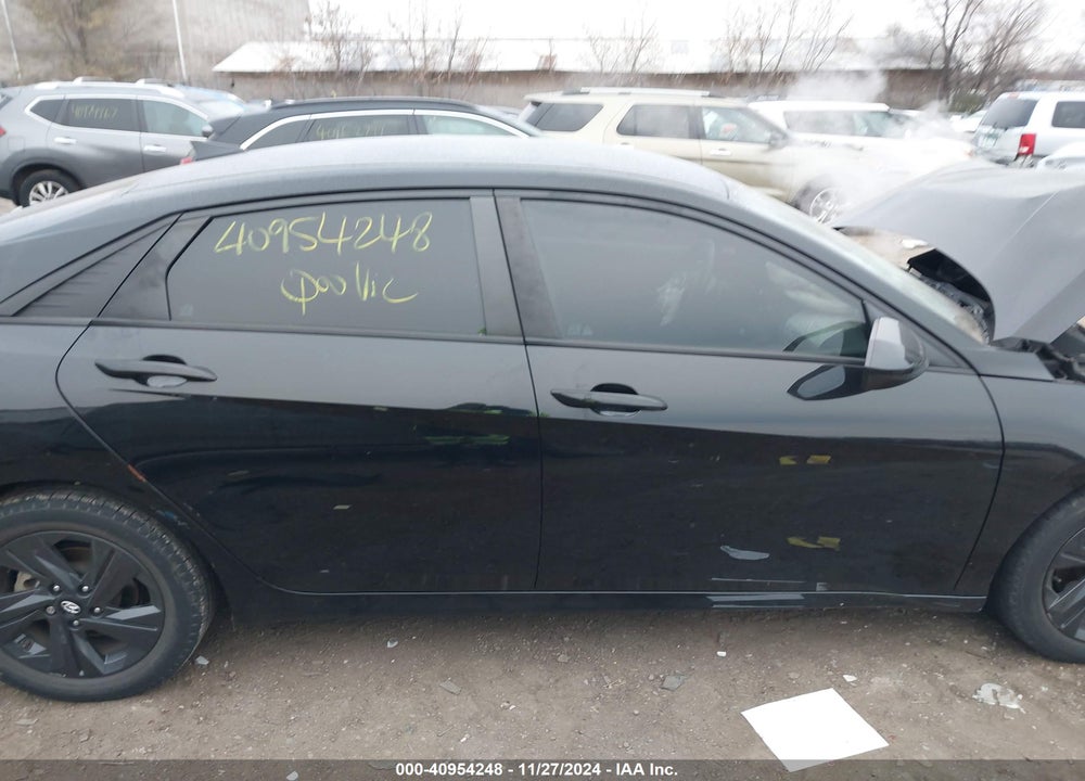 2021 HYUNDAI ELANTRA SEL VIN: KMHLS4AG9MU122764