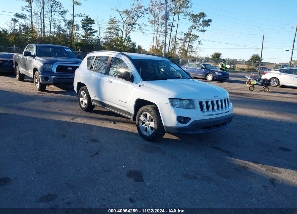 2015 JEEP COMPASS SPORT VIN: 1C4NJCBA6FD170603