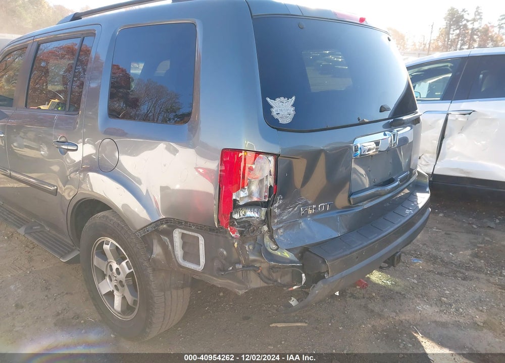 2009 HONDA PILOT TOURING VIN: 5FNYF38969B011024