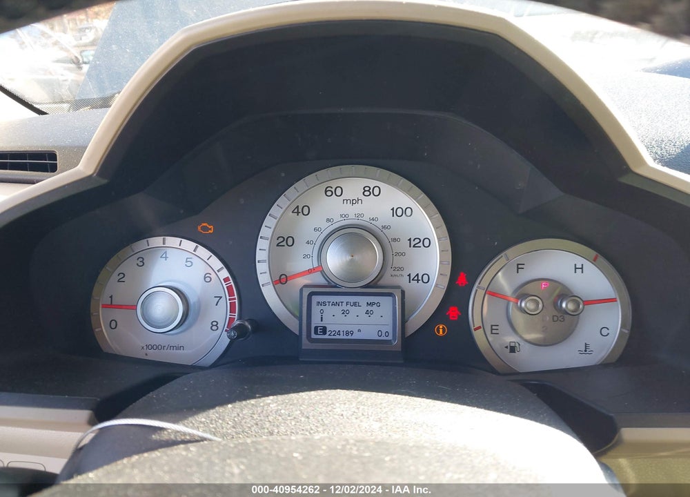 2009 HONDA PILOT TOURING VIN: 5FNYF38969B011024