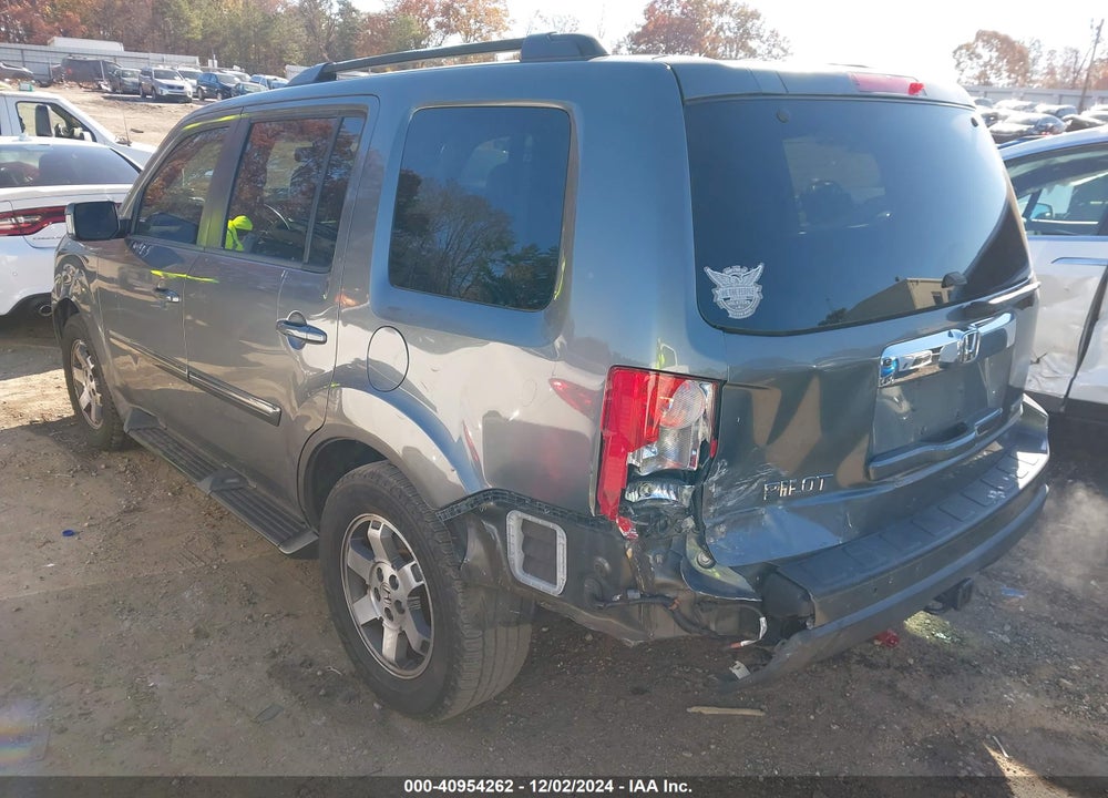 2009 HONDA PILOT TOURING VIN: 5FNYF38969B011024