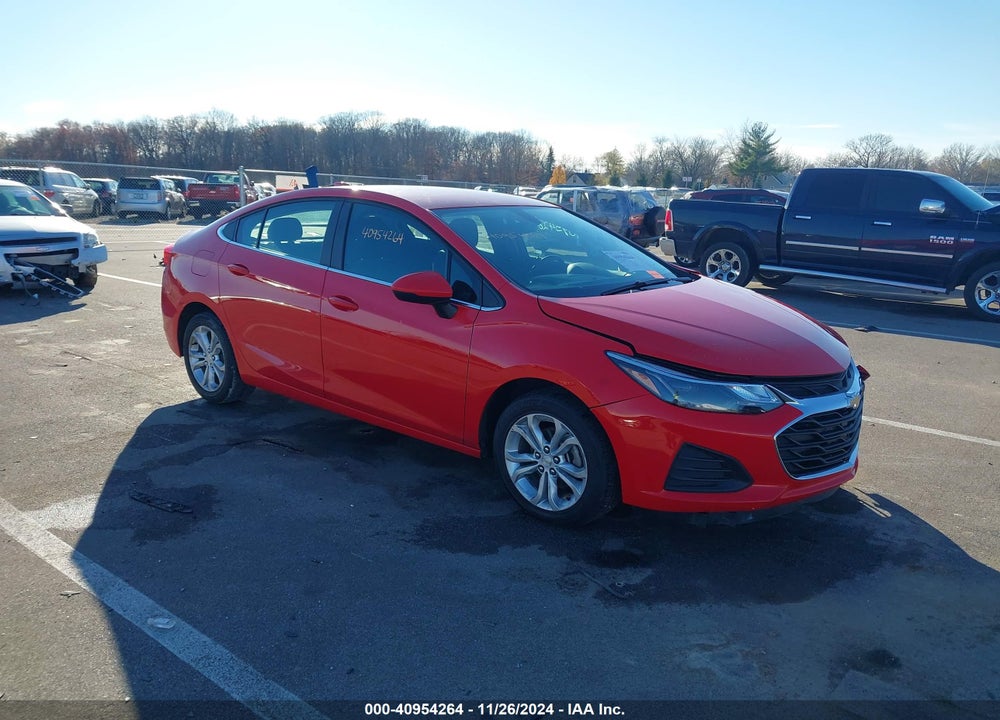 2019 CHEVROLET CRUZE LT VIN: 1G1BE5SM6K7124591