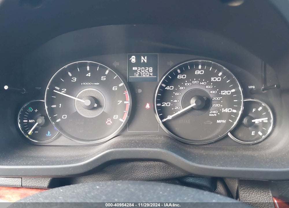 2011 SUBARU OUTBACK 2.5I LIMITED VIN: 4S4BRBKC2B3434936