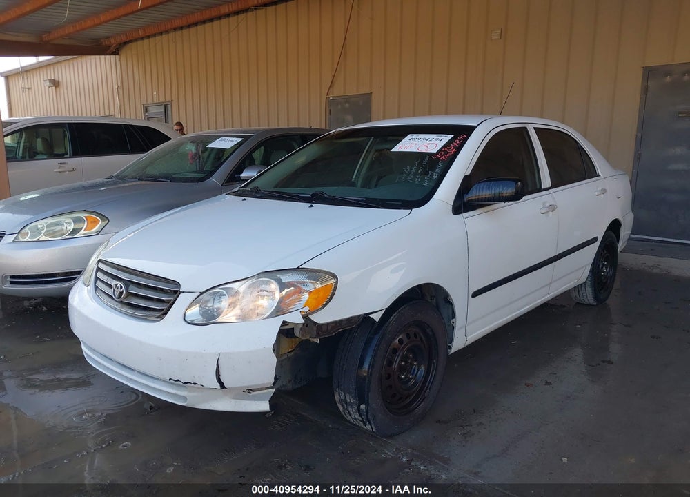 2003 TOYOTA COROLLA CE VIN: 1NXBR32EX3Z149047