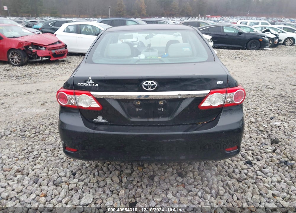 2012 TOYOTA COROLLA LE VIN: 5YFBU4EE7CP060201