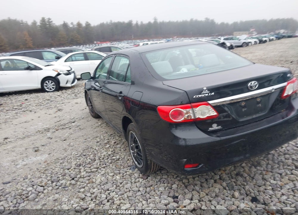 2012 TOYOTA COROLLA LE VIN: 5YFBU4EE7CP060201