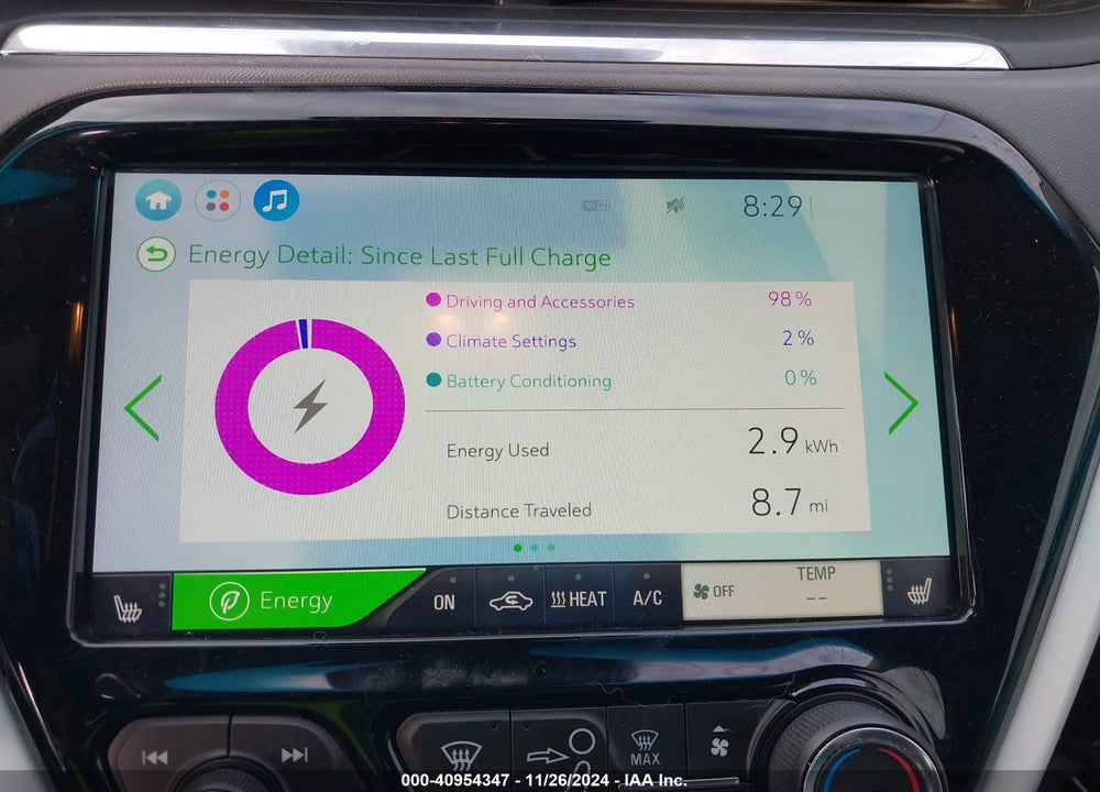 2020 CHEVROLET BOLT EV FWD LT VIN: 1G1FY6S01L4131804