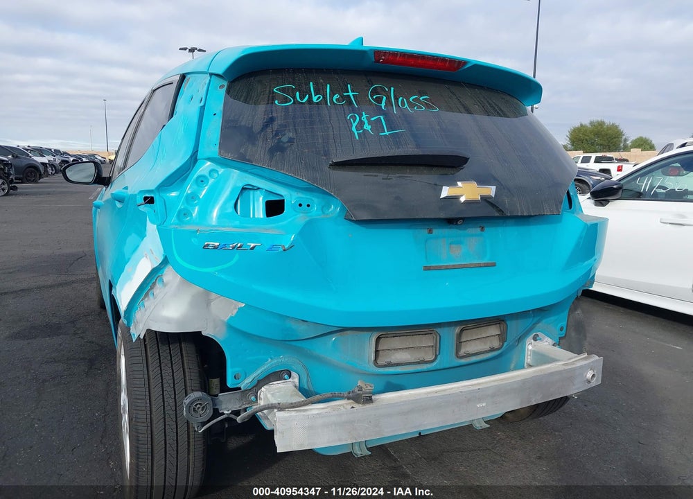 2020 CHEVROLET BOLT EV FWD LT VIN: 1G1FY6S01L4131804
