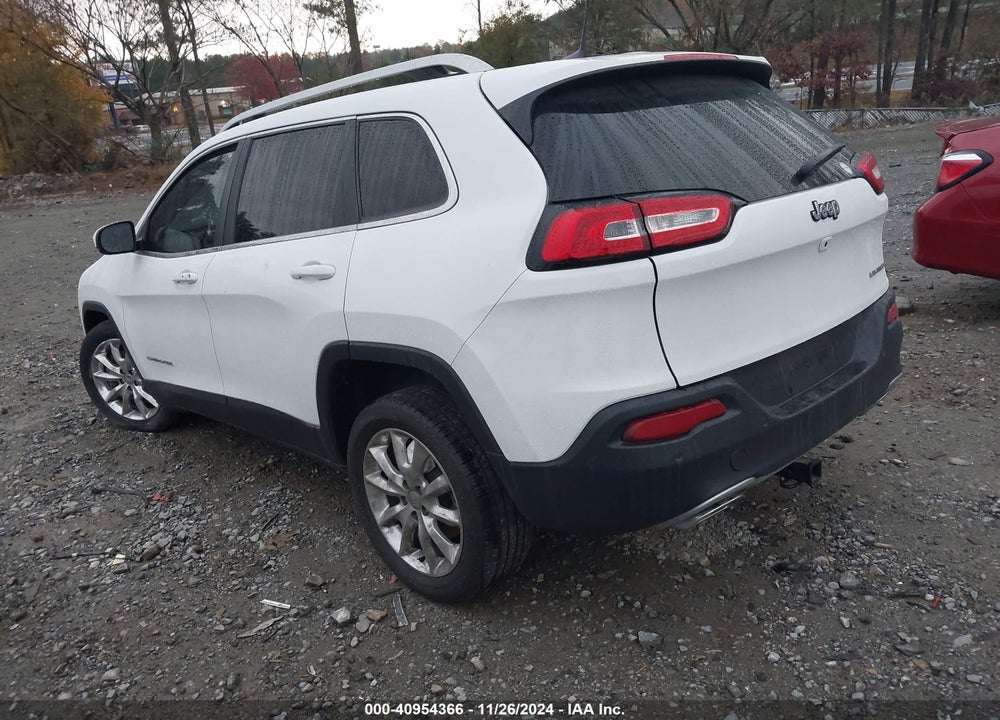 2016 JEEP CHEROKEE LIMITED VIN: 1C4PJLDS1GW160632