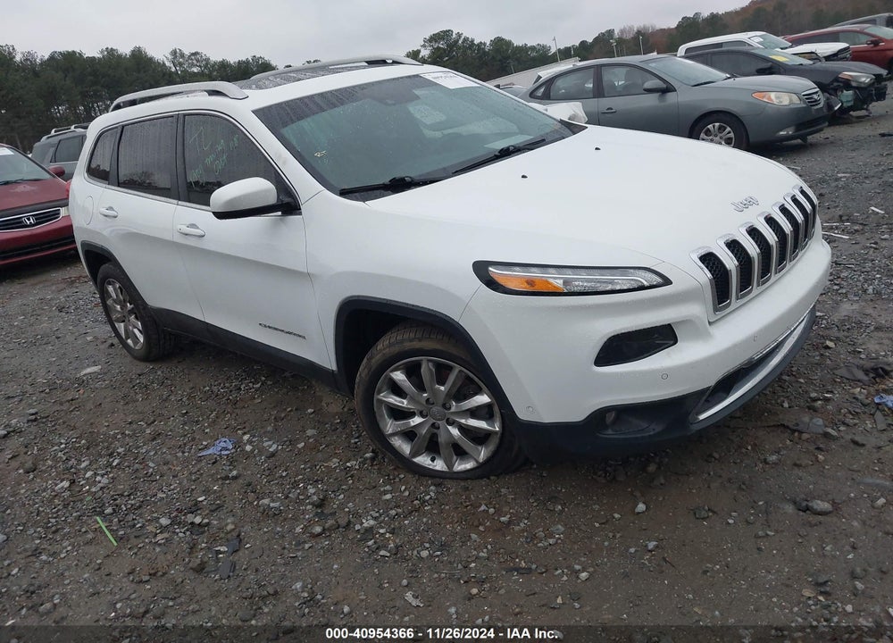 2016 JEEP CHEROKEE LIMITED VIN: 1C4PJLDS1GW160632