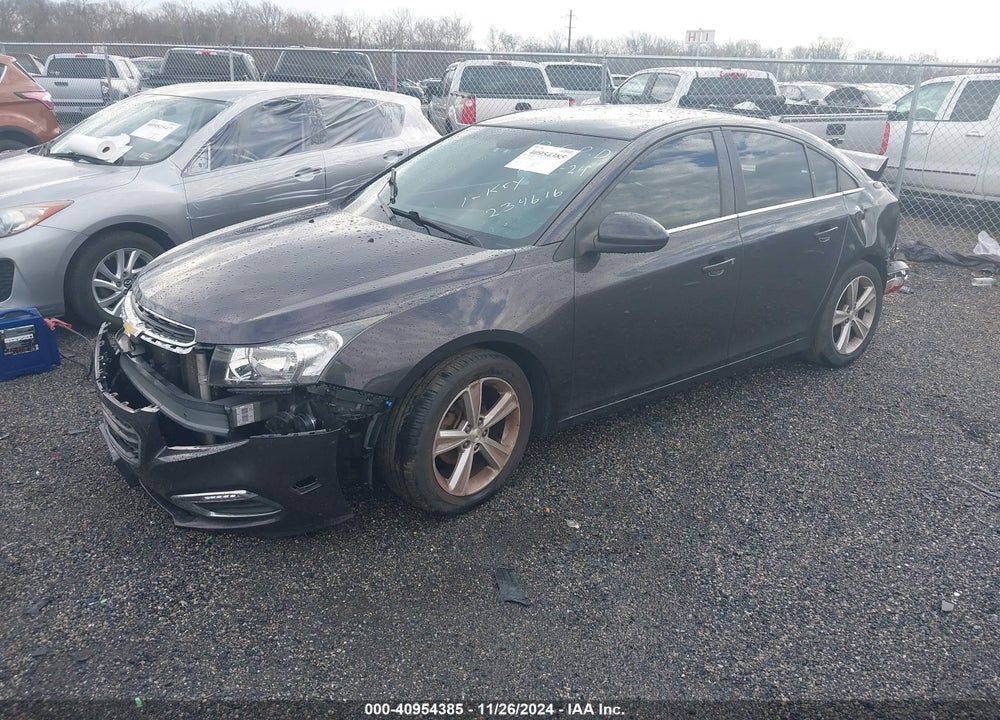 2015 CHEVROLET CRUZE 2LT AUTO VIN: 1G1PE5SB6F7234616