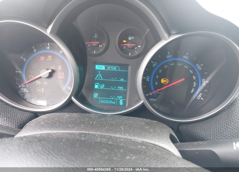 2015 CHEVROLET CRUZE 2LT AUTO VIN: 1G1PE5SB6F7234616