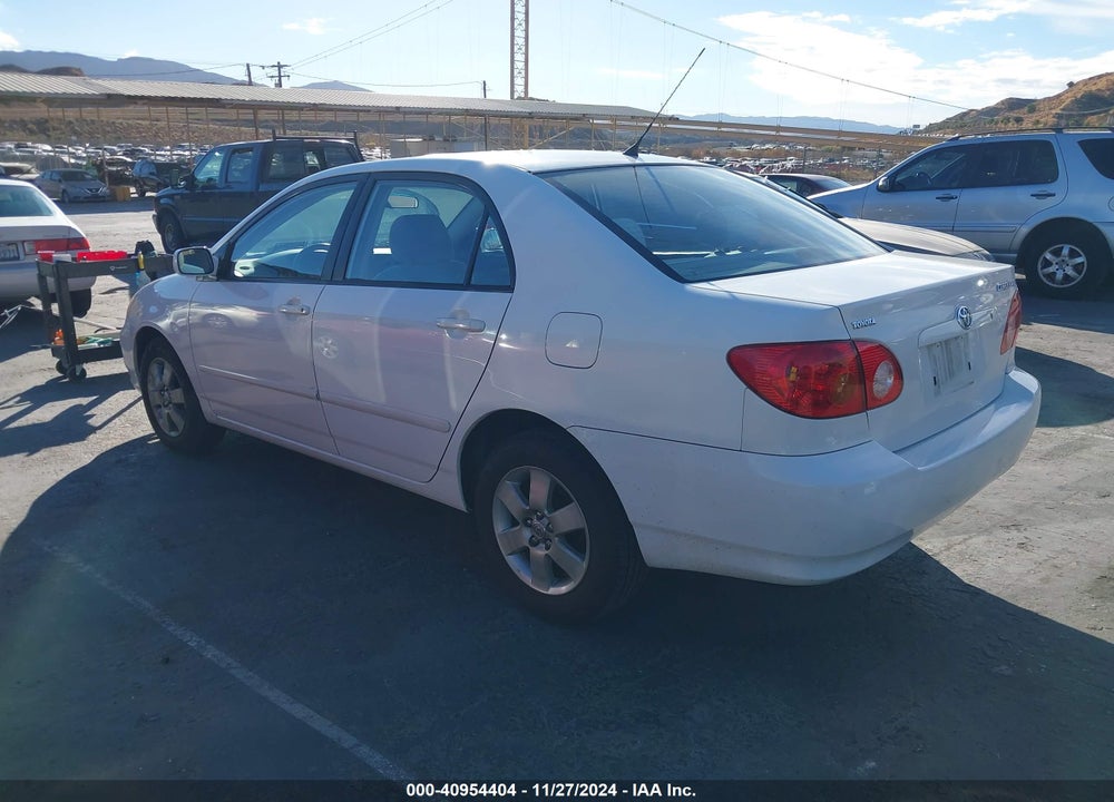 2003 TOYOTA COROLLA LE VIN: 1NXBR38E83Z096985