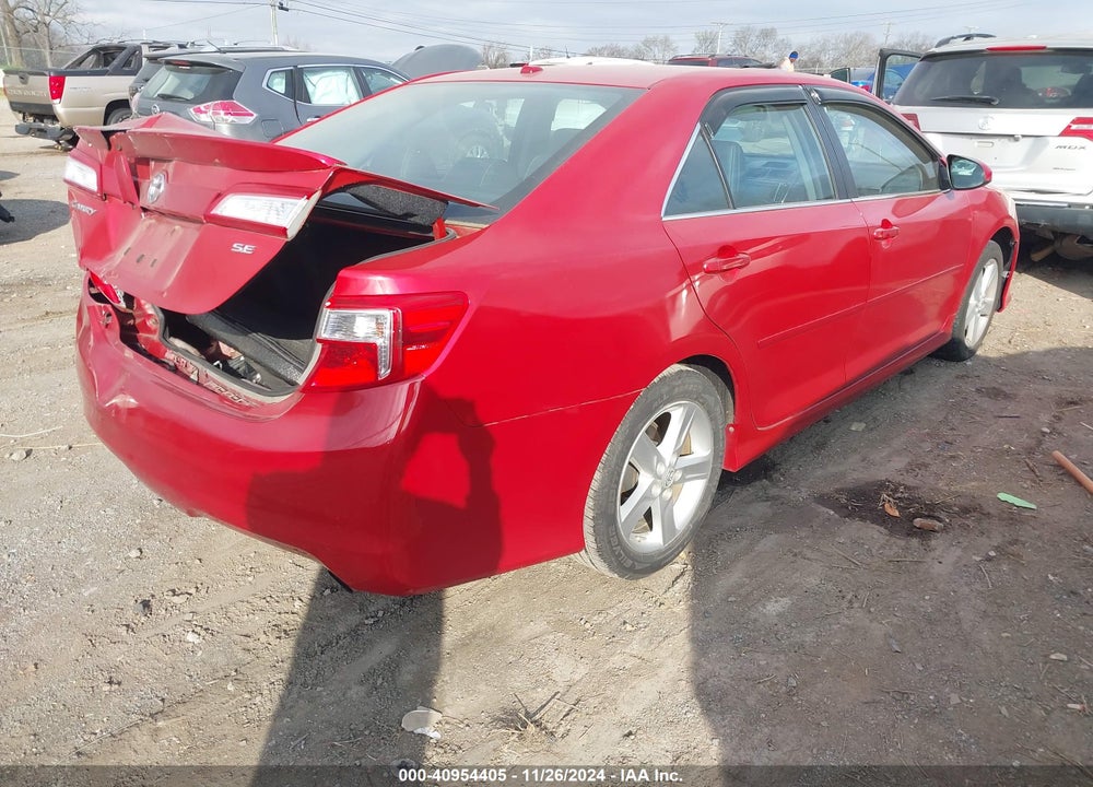 2012 TOYOTA CAMRY SE VIN: 4T1BF1FK0CU517717