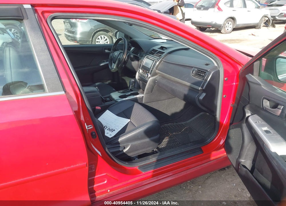 2012 TOYOTA CAMRY SE VIN: 4T1BF1FK0CU517717