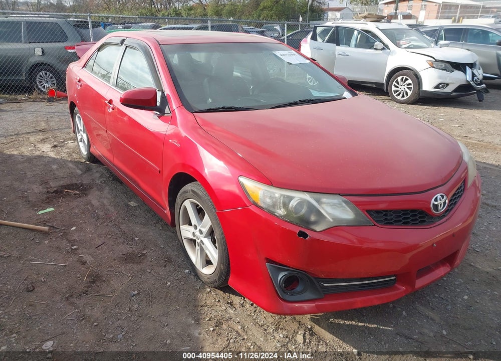 2012 TOYOTA CAMRY SE VIN: 4T1BF1FK0CU517717