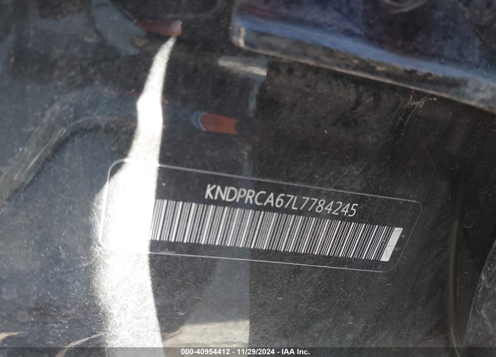 2020 KIA SPORTAGE SX TURBO VIN: KNDPRCA67L7784245