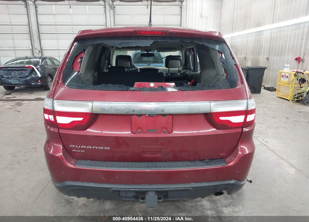 2013 DODGE DURANGO SXT VIN: 1C4RDJAG1DC681402