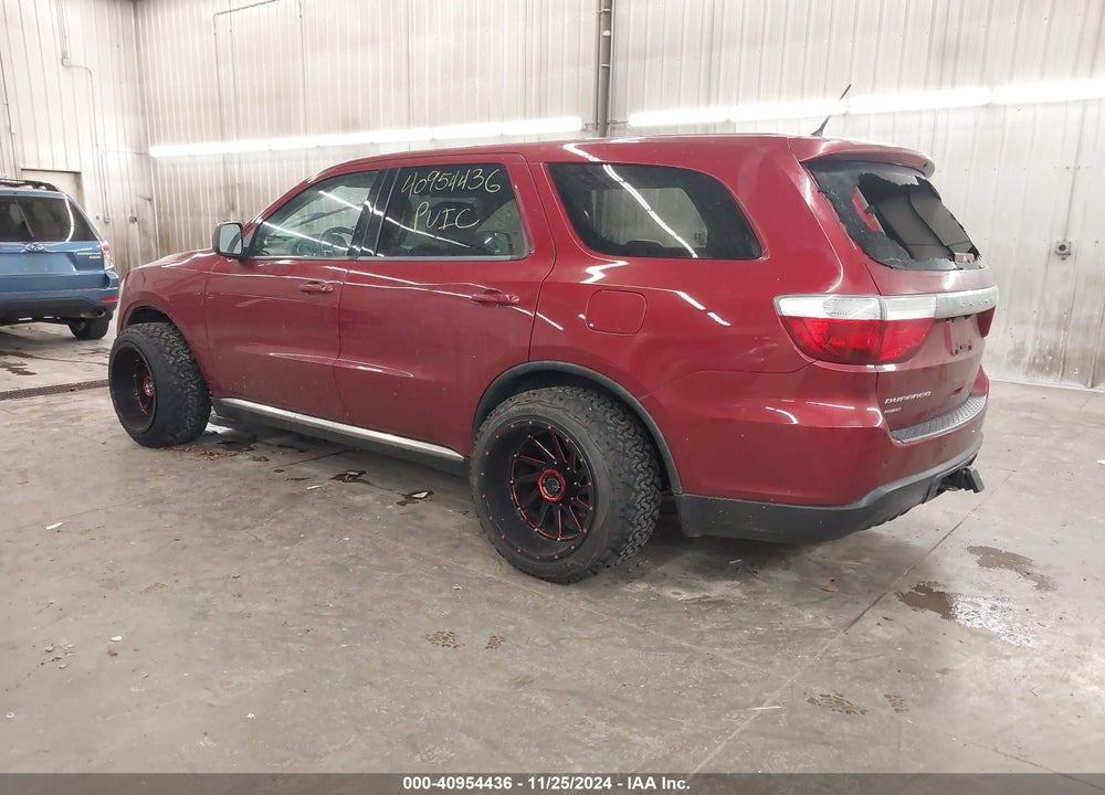 2013 DODGE DURANGO SXT VIN: 1C4RDJAG1DC681402