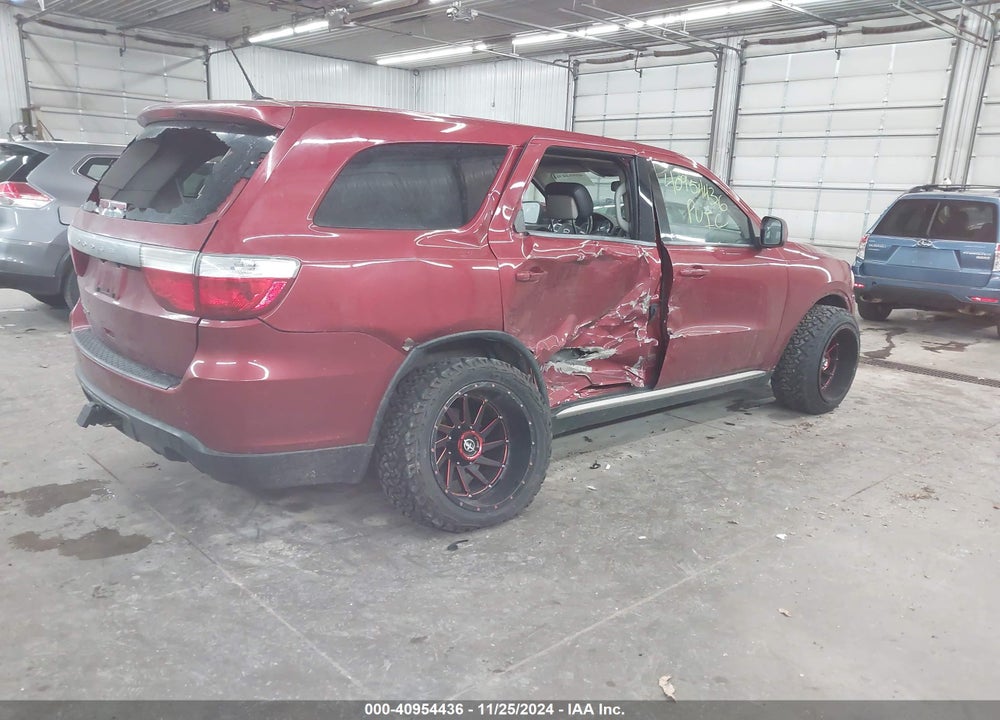 2013 DODGE DURANGO SXT VIN: 1C4RDJAG1DC681402