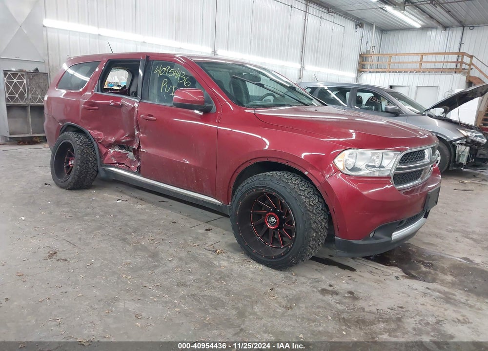 2013 DODGE DURANGO SXT VIN: 1C4RDJAG1DC681402