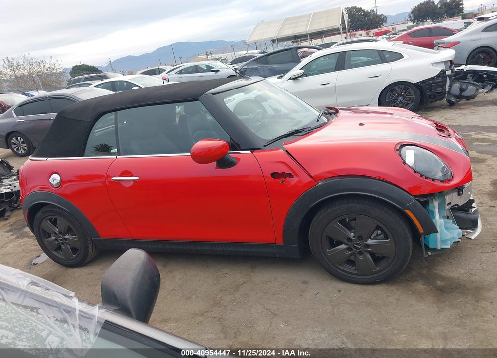 2021 MINI CONVERTIBLE COOPER S VIN: WMWWJ5C06M3N14095