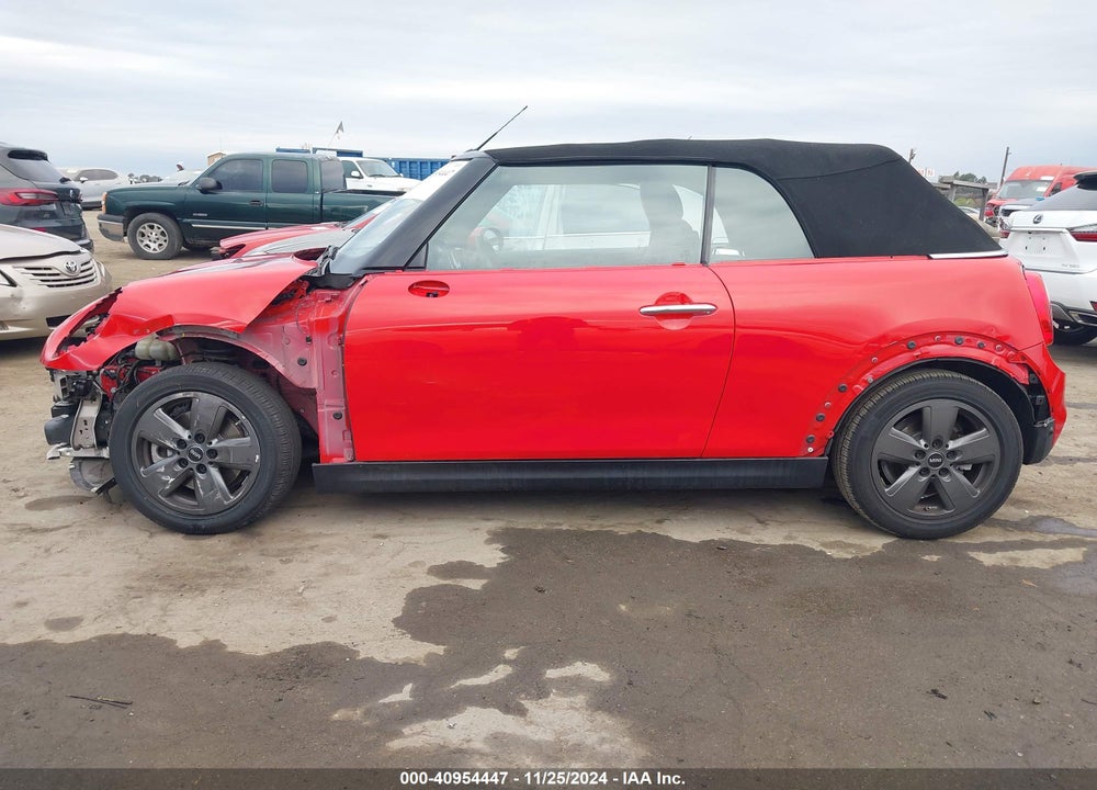 2021 MINI CONVERTIBLE COOPER S VIN: WMWWJ5C06M3N14095