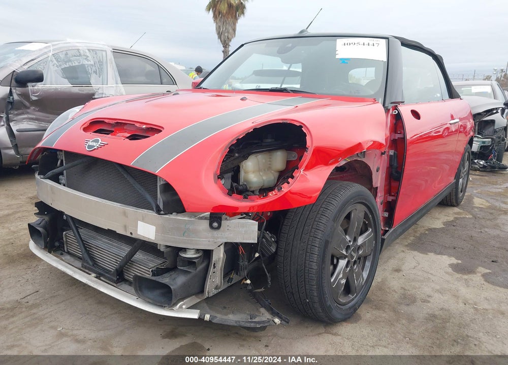 2021 MINI CONVERTIBLE COOPER S VIN: WMWWJ5C06M3N14095