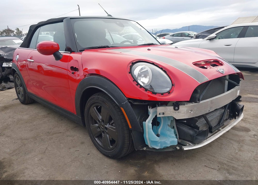 2021 MINI CONVERTIBLE COOPER S VIN: WMWWJ5C06M3N14095