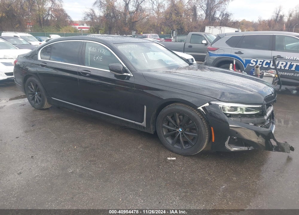 2020 BMW 740I XDRIVE VIN: WBA7T4C08LGG62686